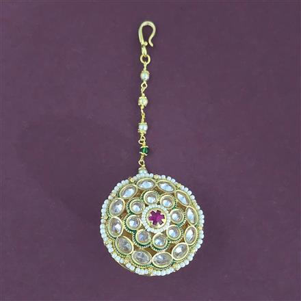 Antique Moti Bore With Gold Plating