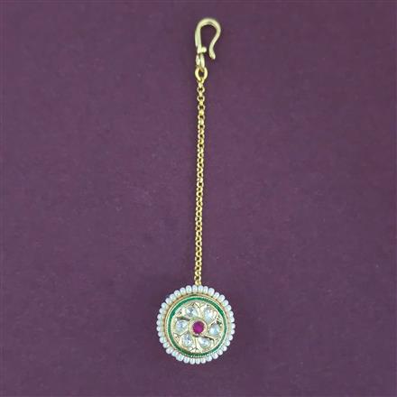 Antique Moti Bore With Gold Plating