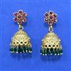 Antique Jhumki With Gold Plating