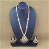 Antique Long Necklace Set With Gold Plating