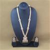 Antique Long Necklace Set With Gold Plating
