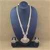 Antique Long Necklace Set With Gold Plating