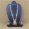 Antique Long Necklace Set With Gold Plating