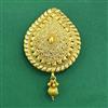 Antique Plain Gold Brooch With Gold Plating