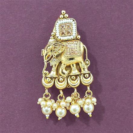 Antique Classic Brooch With Gold Plating