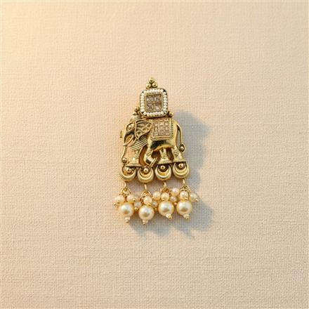 Antique Classic Brooch With Gold Plating