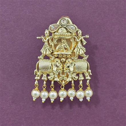 Antique Classic Brooch With Gold Plating