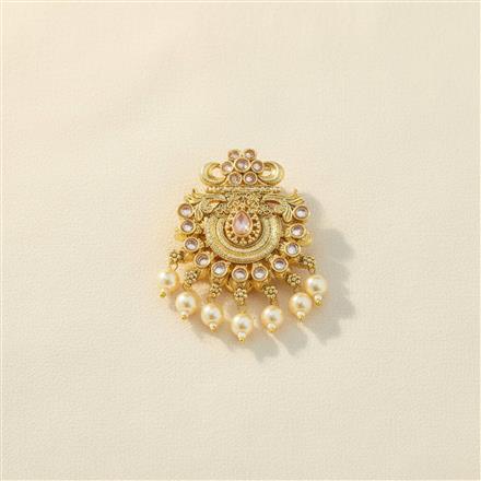 Antique Classic Brooch With Gold Plating
