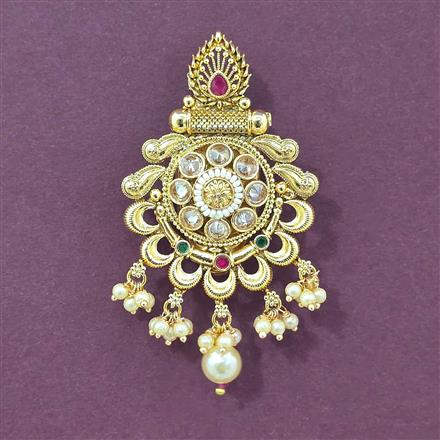 Antique Classic Brooch With Gold Plating