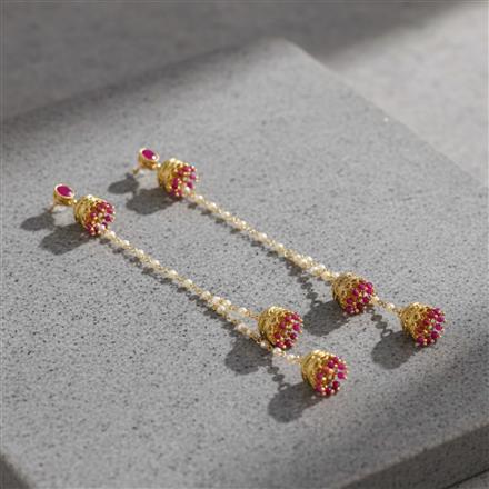 Antique Kashmiri Earring With Gold Plating