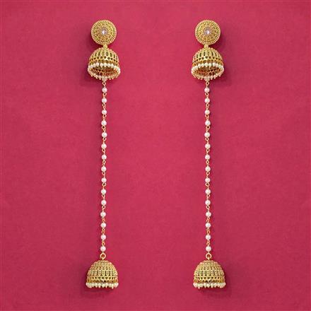 Antique Kashmiri Earring With Gold Plating