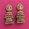 Antique Jhumki With Gold Plating