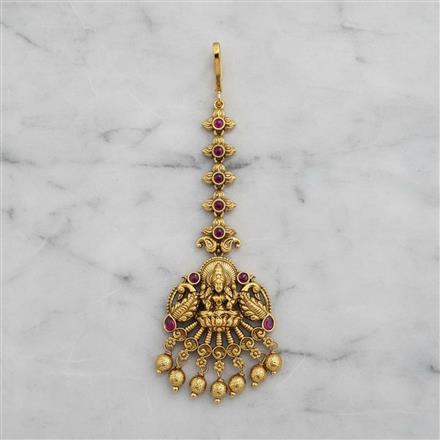 Antique Classic Tikka With Gold Plating