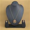 Antique South Indian Pendant Set With Gold Plating
