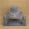 Antique Moti Necklace Set With Gold Plating