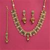 Antique Classic Necklace Set With Gold Plating