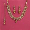Antique Classic Necklace Set With Gold Plating