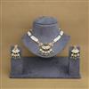 Antique Moti Necklace Set With Gold Plating