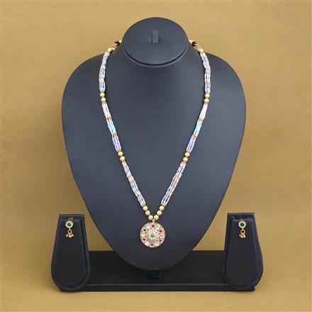 Antique Classic Pendant Set With Gold Plating