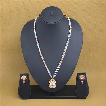 Antique Classic Pendant Set With Gold Plating