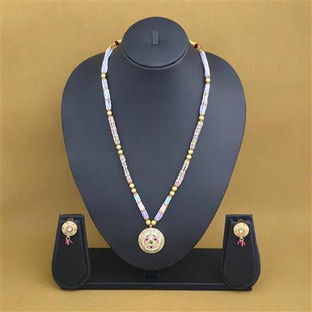 Antique Classic Pendant Set With Gold Plating