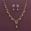Antique Classic Necklace With Gold Plating