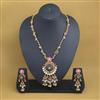 Antique Moti Pendant Set With Gold Plating