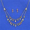 Antique Classic Pendant Set With Gold Plating