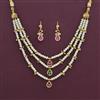 Antique Mala Necklace With Gold Plating