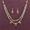 Antique Mala Necklace With Gold Plating
