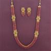 Antique Long Necklace With Gold Plating