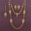 Antique Long Necklace With Gold Plating