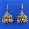 Antique Jhumki With Matte Gold Plating