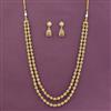Antique Mala Necklace Set With Gold Plating