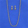 Antique Mala Necklace Set With Gold Plating