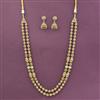 Antique Mala Necklace Set With Gold Plating