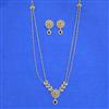 Antique Classic Pendant Set With Gold Plating
