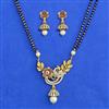 Antique Moti Mangalsutra With Gold Plating
