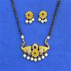 Antique Moti Mangalsutra With Gold Plating