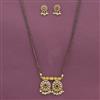 Antique Moti Mangalsutra With Gold Plating