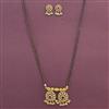 Antique Moti Mangalsutra With Gold Plating