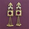 Antique Classic Earring With Matte Gold Plating