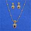 Antique Classic Pendant Set With Gold Plating