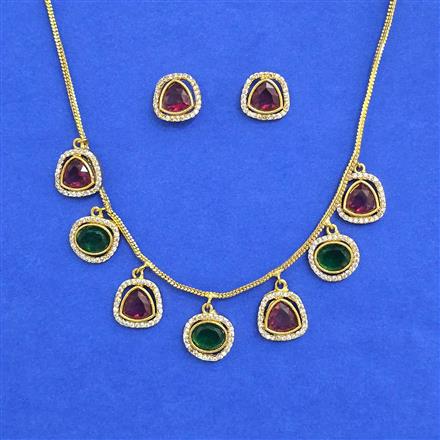 Antique Classic Necklace With Gold Plating