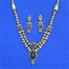 Antique Classic Necklace With Matte Gold Plating