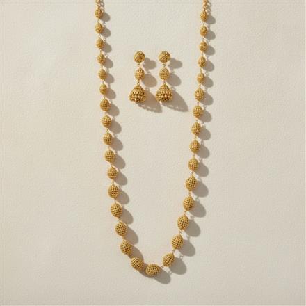 Antique Classic Mala Necklace With Gold Plating