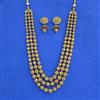 Antique Classic Mala Necklace With Gold Plating