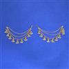 Antique Moti Ear Chain With Gold Plating