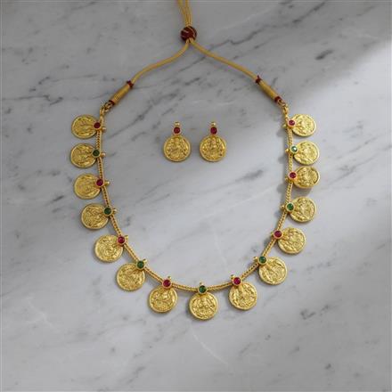 Antique Classic Necklace With Gold Plating