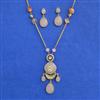 Antique Classic Pendant Set With Gold Plating